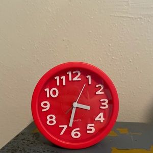 Red Alarm Clock